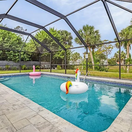 Large Outdoor Living Space, Pool Table And Heated Pool - Oasis Of Port Charlotte - Roelens